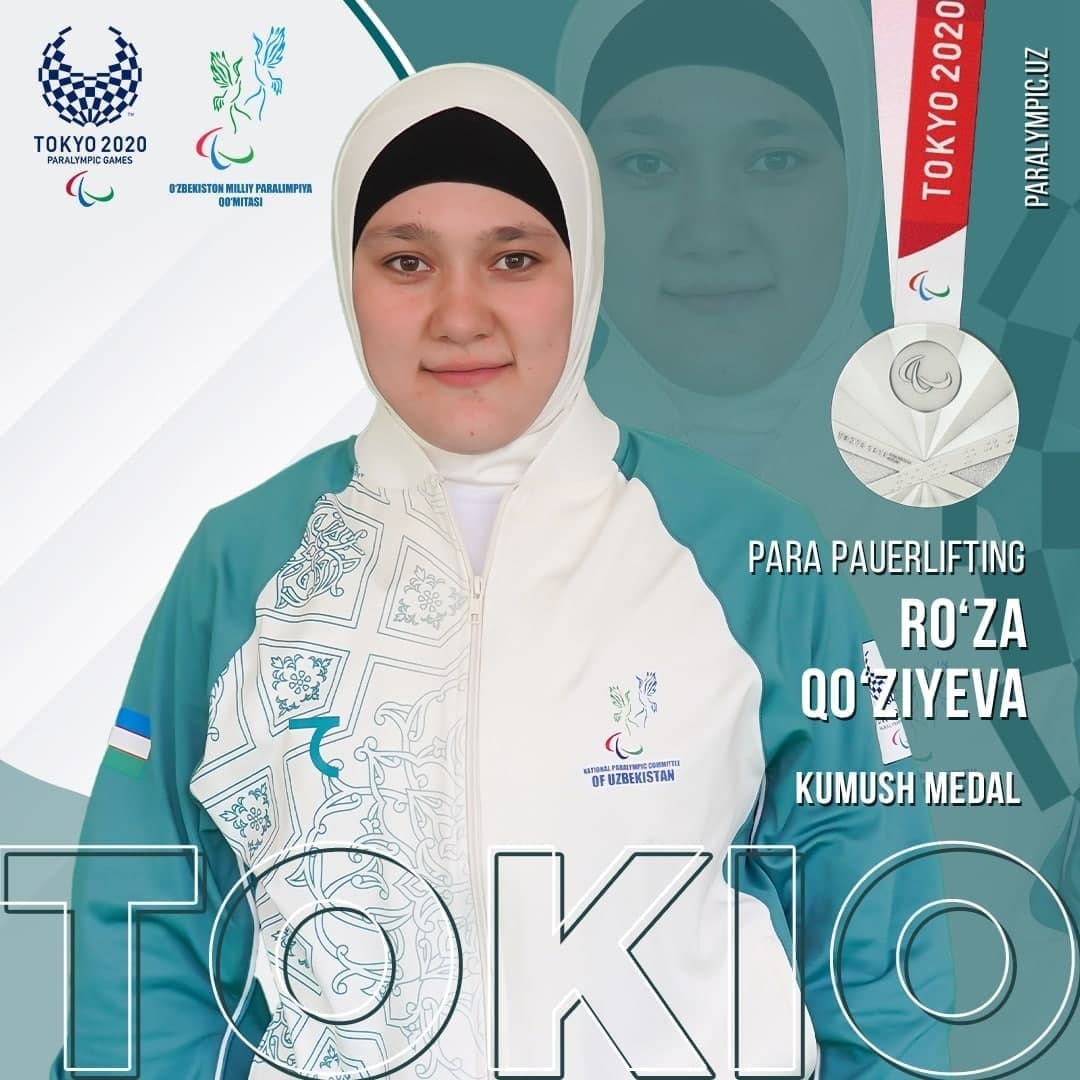 Токио-2020: Рўза Қўзиева кумуш медални қўлга киритди