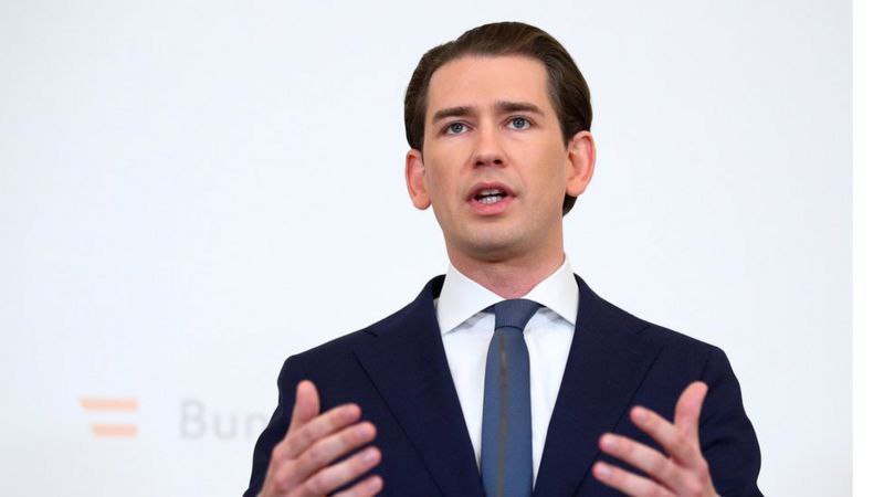 Австрия канцлери Себастян Курц коррупцияда айбланиб истеъфога чиқди
