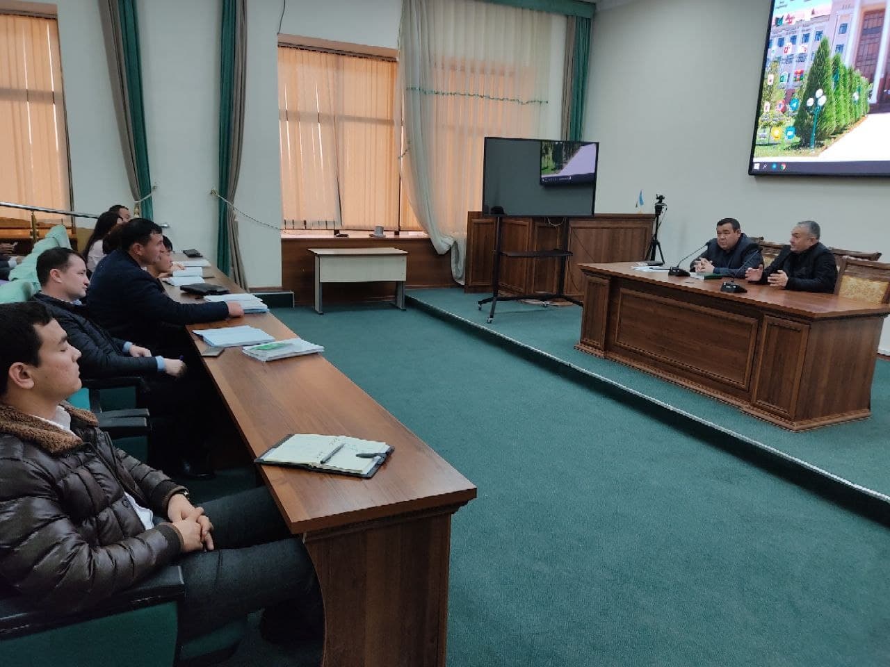 Сурхондарё вилоят суди раиси бўлажак ҳуқуқшунос талабалар билан учрашди